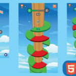 Candy Tower Fall (Construct 3 HTML5)