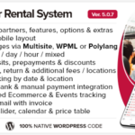 Car Rental System (Native WordPress Plugin)