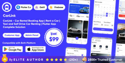 CarLink - Car Rental Booking App