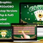 Casino - Cards Memory HTML5 Game, Mobile Version+AdMob!!! (Construct 3)