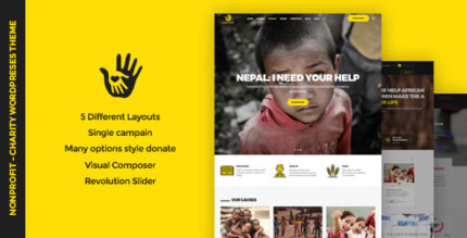 CharityHeart - Charity Responsive WordPress Theme