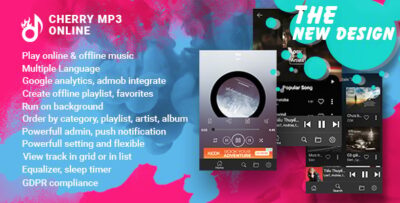Cherry - Android Online Music Player