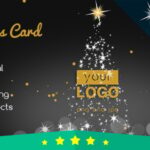 Christmas Card Elegant Lights