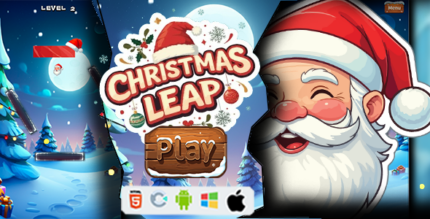 Christmas Leap - Construct 3 Game (HTML5, AdMob, C3P)