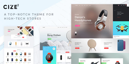 Cize - Electronics Store WooCommerce Theme (RTL Supported)