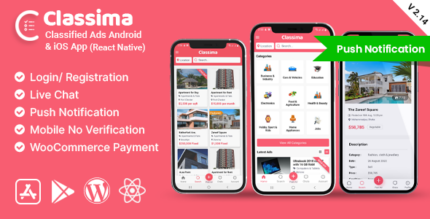 Classima - Classified ads Android & iOS App