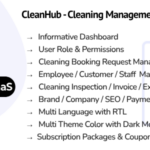 CleanHub SaaS - Cleaning Management System