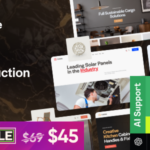 Cobble - Flooring & Construction Service WordPress Theme + AI