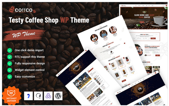 Coffco - Testy Coffee Shop WordPress Theme