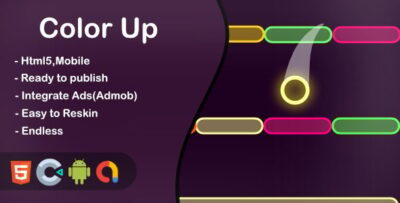 Color Up (Construct 3 + HTML + Mobile)