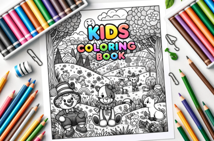 Coloring book for kids - HTML5 Educational Game