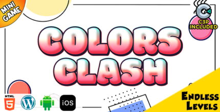 Colors Clash HTML5 Construct 3 Game