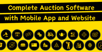 Complete Auction & Bidding Platform - All-in-One Auction for Your Auction Business & Auction House v4.9