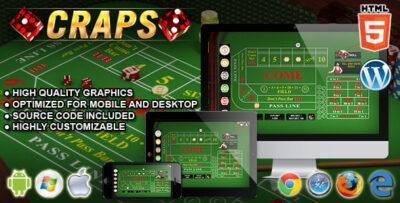 Craps - HTML5 Casino Game