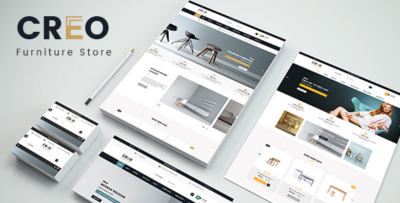 Creo - Designer Interior Furniture PrestaShop Theme