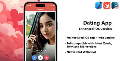 Dating App for iOS (Enhanced version)