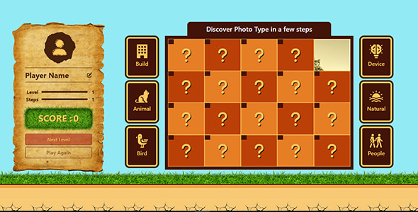 Discover Photo Type Game Discover Photo Type Game