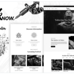 Doinknow - Tattoo Salon WordPress Theme