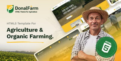 DonalFarm - Agriculture Farming HTML Template