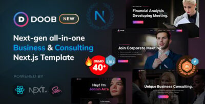 Doob - Business and Consulting NextJS Template