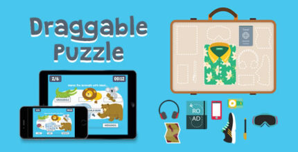 Draggable Puzzle - HTML5 Game