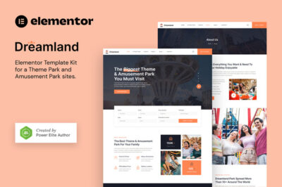 Dreamland – Amusement & Theme Park Elementor Template Kit