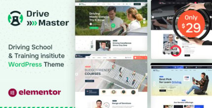 Drive Master - Driving School WordPress Theme