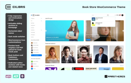 EXLIBRIS - Book Store WooCommerce Theme