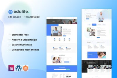 EduLife - Life Coach Elementor Template Kit
