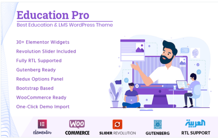 Education Pro - Best Education and LMS WordPress Theme