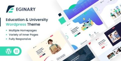 Eginary - Education & University WordPress Theme