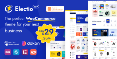 Electio Electronics & Gadgets Store WooCommerce Theme