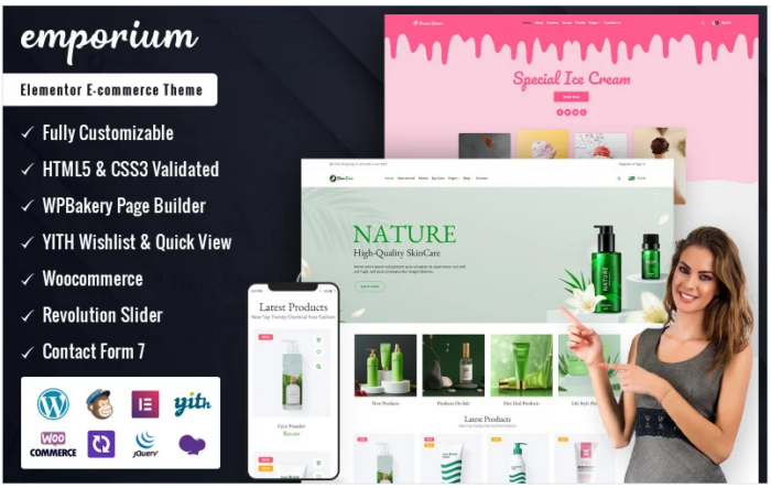 Emporium - Online Retail Store Elementor Woocommerce Theme