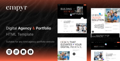 Empyr - Digital Agency & Portfolio Html Template