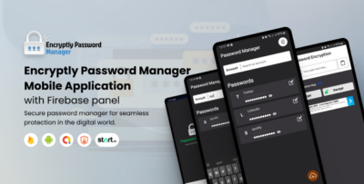 Encryptly Perfect Password Manager - Encrypt Password with Biometric 2FA Google-StartIO Ads