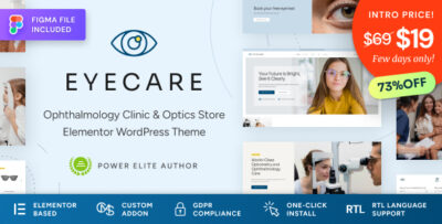 Eye Care - Family Optometrist WordPress Theme