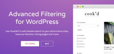 FacetWP Advanced Filtering Plugin for WordPress