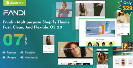 Fandi - Multipurpose Shopify Theme. Fast, Clean, and Flexible. OS 2.0 (Password 1)