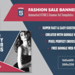 Fashion Sale Banners - HTML5 Animated GWD