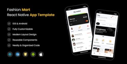 FashionMart Ultimate React Native E-commerce Mobile App