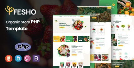 Fesho - Organic Store PHP Template