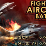 Fighting Aircraft Battle - HTML5 Mobile Game
