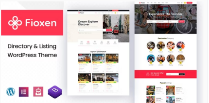 Fioxen - Directory Listing WordPress Theme