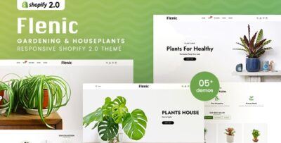 Flenic - Gardening & Houseplants Responsive Shopify 2.0 Theme