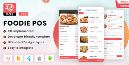 Foodie POS Food Delivery App POS for restaurants