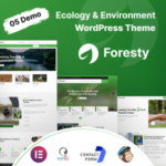 Foresty - Charity and Ecology WordPress Theme