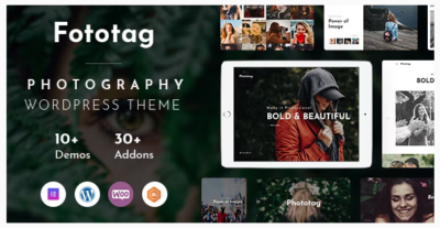 Fototag - Photography WordPress Theme