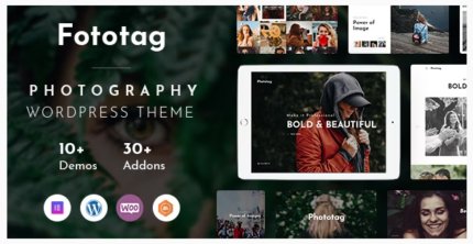 Fototag – Photography WordPress Theme