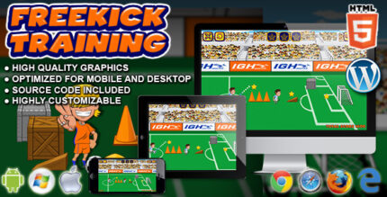 Freekick Training - HTML5 Sport Game