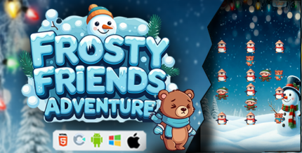 Frosty Friends Adventure - Construct 3 Game (HTML5, AdMob, C3P)